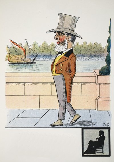 U-nivocal, illustration from The Struwwelpeter Alphabet, verse by Harold Begbie by Francis Carruthers Gould
